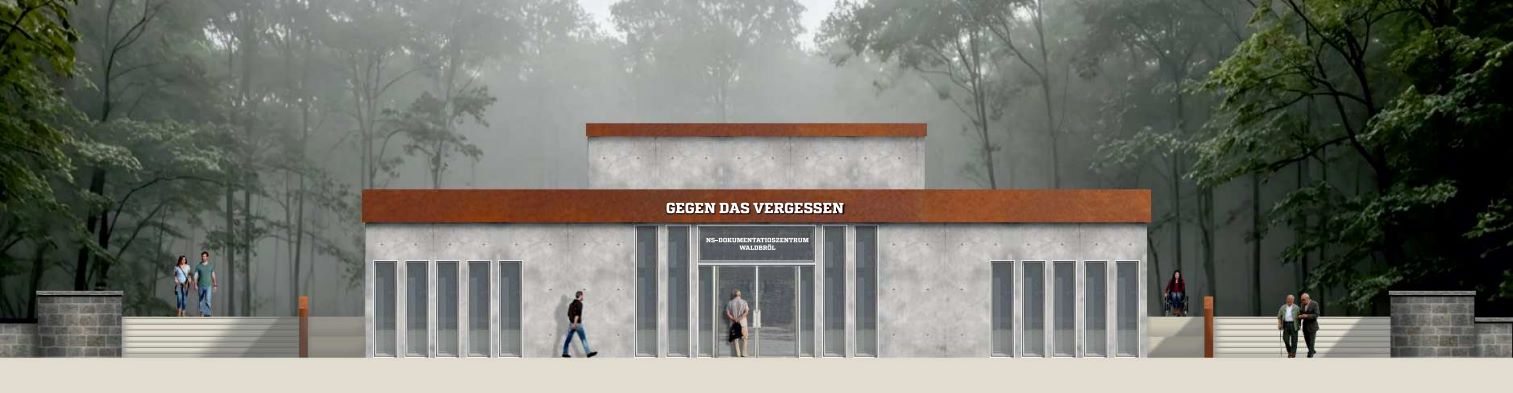 Straßenansicht zum Entwurf eines NS-Dokumentationszentrums in Waldbröl