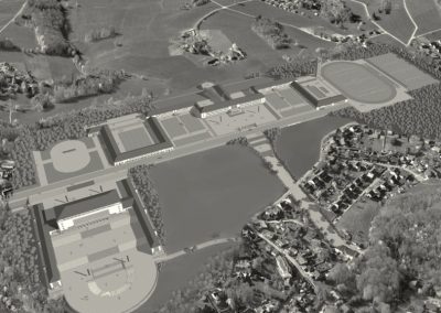 Wie es heute "Auf der Kirchenhecke" aussehen würde...